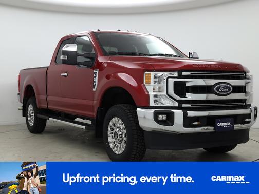 Red 2022 Ford F-250 XLT