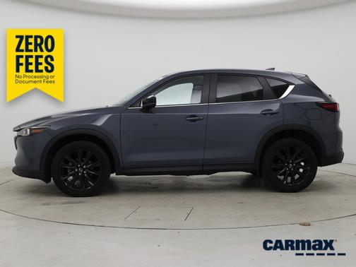 Blue 2022 Mazda CX-5 Carbon Edition