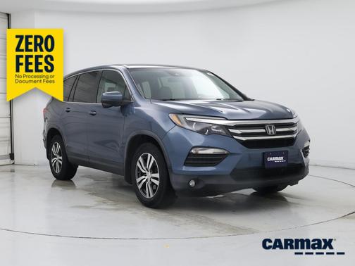 Blue 2016 Honda Pilot EX
