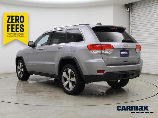 Silver 2015 Jeep Grand Cherokee Limited