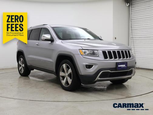 Silver 2015 Jeep Grand Cherokee Limited
