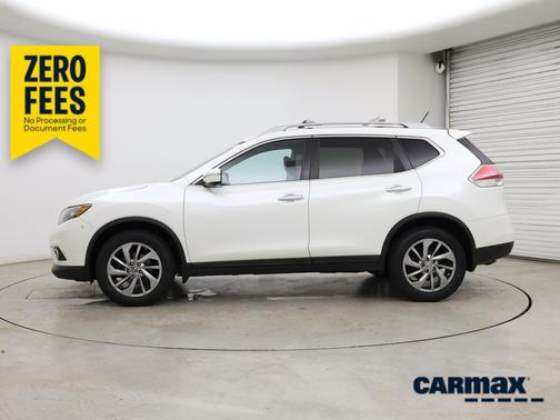 White 2015 Nissan Rogue SL