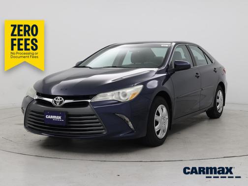 Blue 2015 Toyota Camry LE