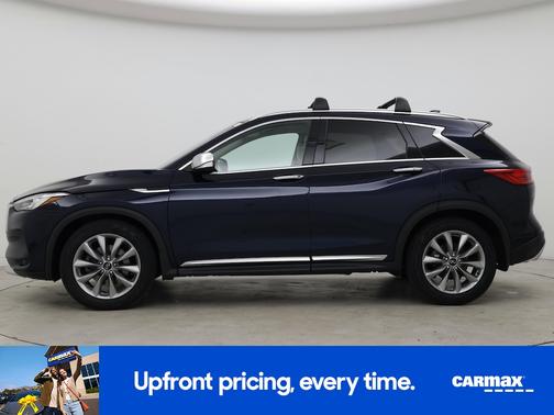 Blue 2021 INFINITI QX50 Luxe