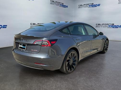 Gray 2023 Tesla Model 3 Performance