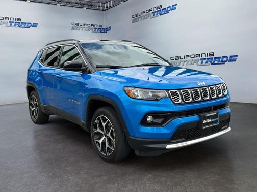 Hydro Blue Pearlcoat 2025 Jeep Compass Limited