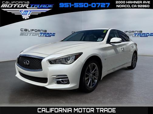 Majestic White 2017 INFINITI Q50 3.0t Signature Edition