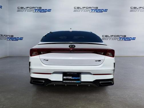 Glacial White Pearl 2021 Kia K5 GT-Line