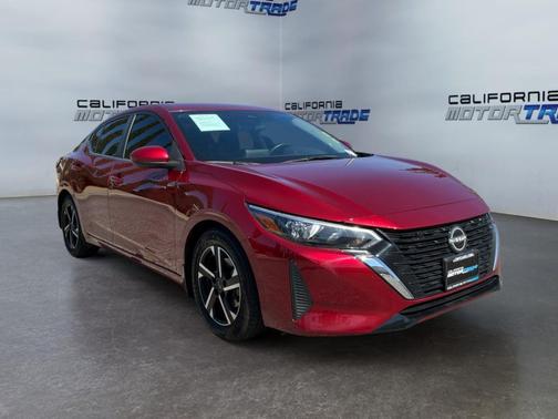 Scarlet Ember Tintcoat 2025 Nissan Sentra SV