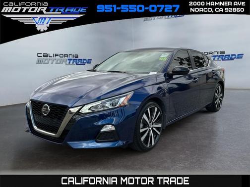 Deep Blue Pearl 2019 Nissan Altima 2.5 SR