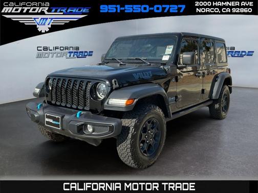 Black Clearcoat 2023 Jeep Wrangler 4xe Base