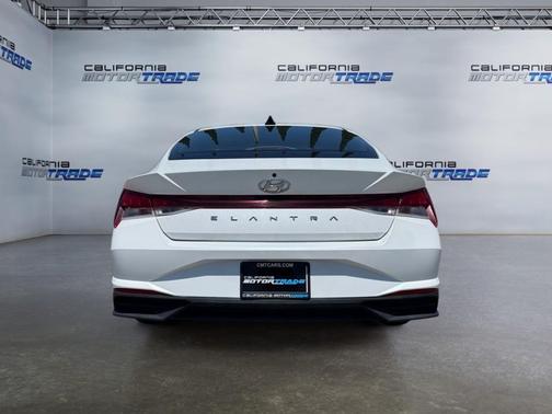 Quartz White 2021 Hyundai ELANTRA SEL