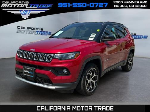 Red Hot Pearlcoat 2024 Jeep Compass Limited