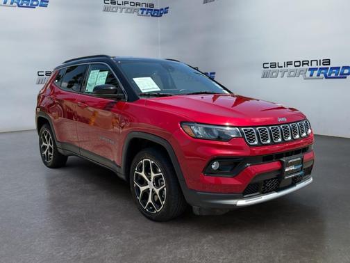 Red Hot Pearlcoat 2024 Jeep Compass Limited