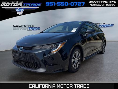 Black Sand Pearl 2022 Toyota Corolla Hybrid LE