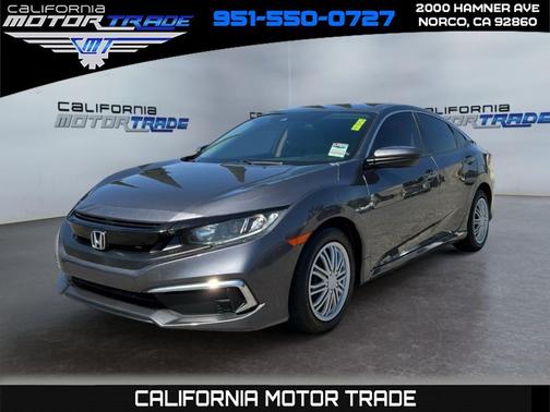 Modern Steel Metallic 2021 Honda Civic LX