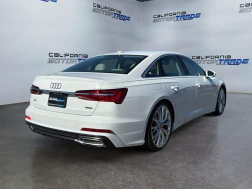 Glacier White Metallic 2019 Audi A6 55 Prestige
