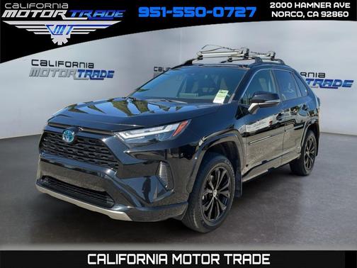 Midnight Black Metallic 2024 Toyota RAV4 Hybrid SE