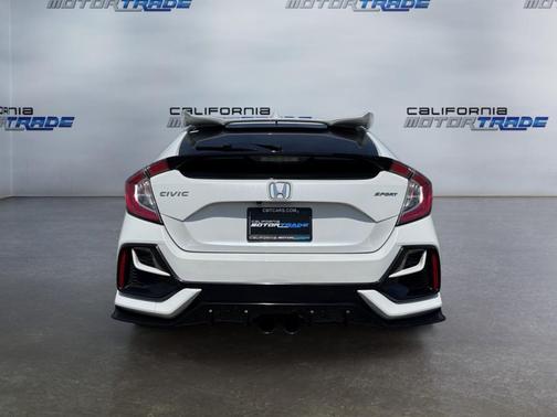Platinum White Pearl 2021 Honda Civic Sport