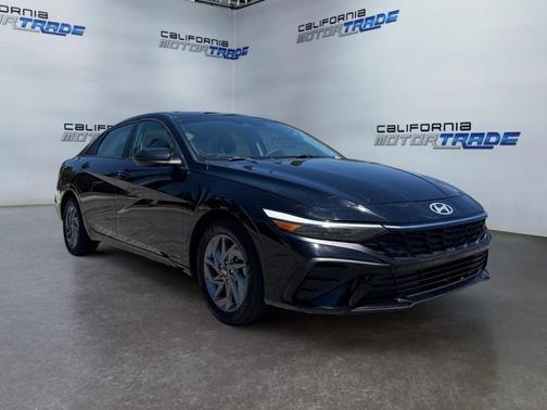 Abyss Black 2024 Hyundai ELANTRA HEV Blue