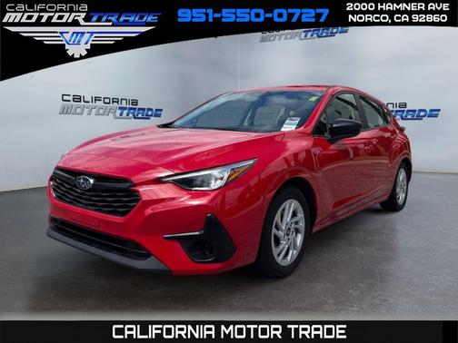 Pure Red 2024 Subaru Impreza Base