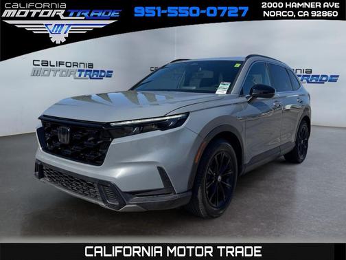 Urban Gray Pearl 2023 Honda CR-V Hybrid Sport FWD