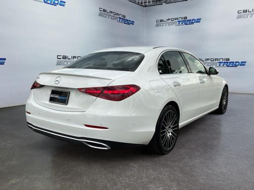Polar White 2025 Mercedes-Benz C-Class Sedan