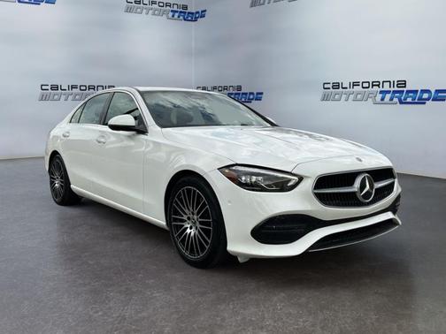 Polar White 2025 Mercedes-Benz C-Class Sedan