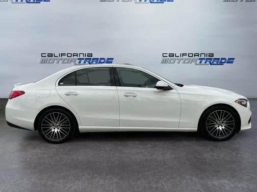 Polar White 2025 Mercedes-Benz C-Class Sedan