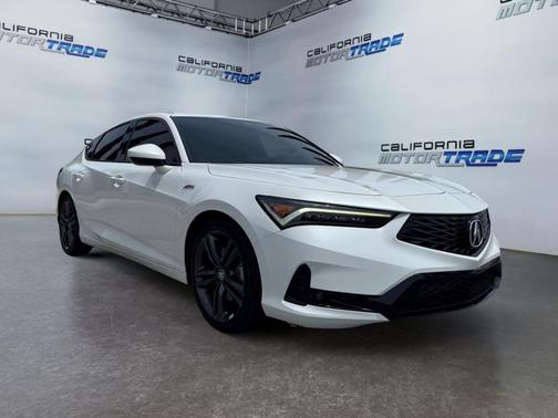Platinum White Pearl 2024 Acura Integra A-SPEC