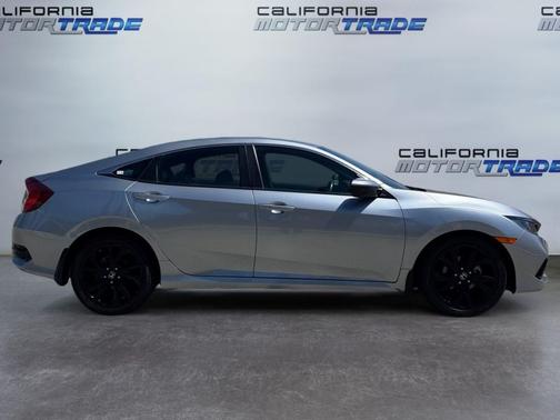 Lunar Silver Metallic 2021 Honda Civic Sport