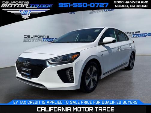 Ceramic White 2017 Hyundai IONIQ EV Limited