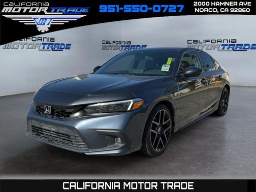 Meteorite Gray Metallic 2022 Honda Civic Sport Touring