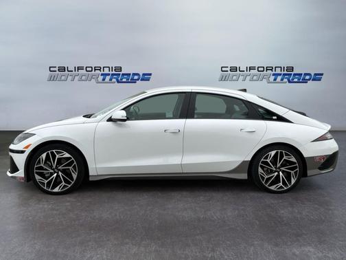 Serenity White 2023 Hyundai IONIQ 6 SEL