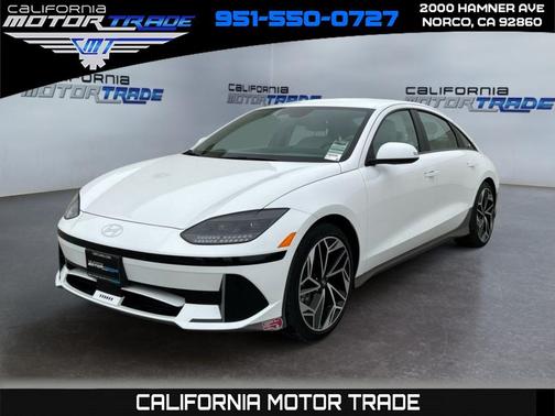 Serenity White 2023 Hyundai IONIQ 6 SEL