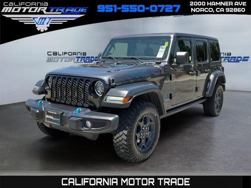 Granite Crystal Metallic Clearcoat 2023 Jeep Wrangler 4xe Base