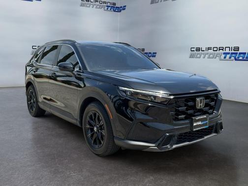 Crystal Black Pearl 2025 Honda CR-V Hybrid Sport FWD