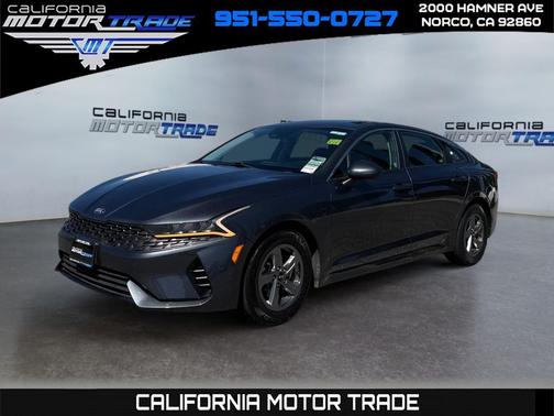 Gravity Gray 2021 Kia K5 LXS