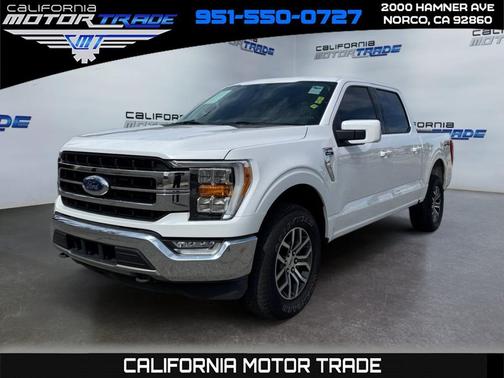 OXFORD WHITE 2021 Ford F-150 Lariat