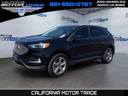 AGATE BLACK METALLIC 2023 Ford Edge SEL