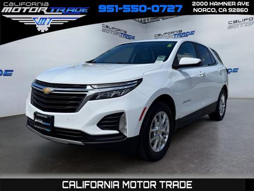 Summit White 2022 Chevrolet Equinox 1LT