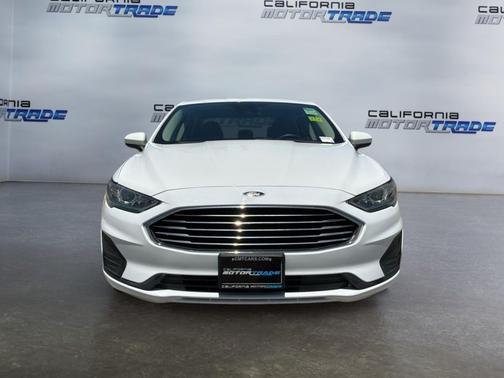 OXFORD WHITE 2019 Ford Fusion S