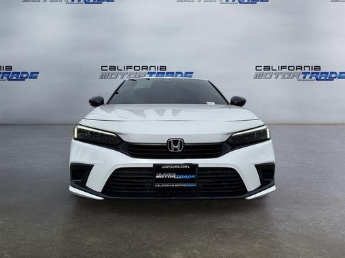 Platinum White Pearl 2022 Honda Civic Sport