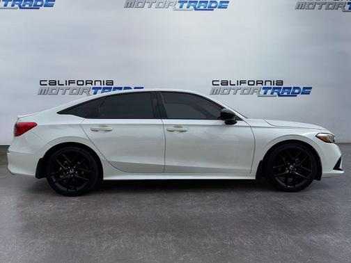 Platinum White Pearl 2022 Honda Civic Sport