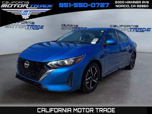 Electric Blue Metallic 2024 Nissan Sentra SV