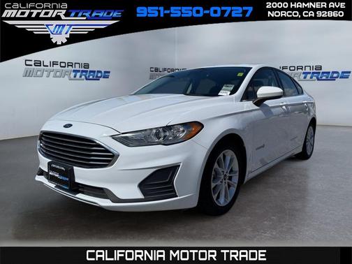 OXFORD WHITE 2019 Ford Fusion Hybrid SE