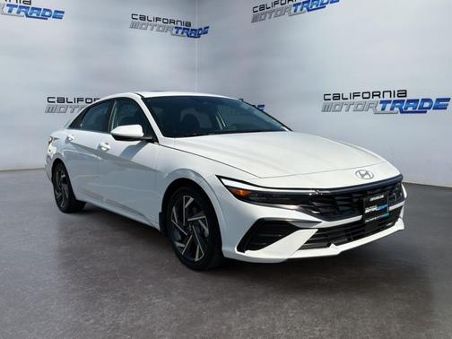 Serenity White 2025 Hyundai ELANTRA SEL