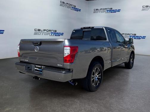 Gun Metallic 2021 Nissan Titan SV