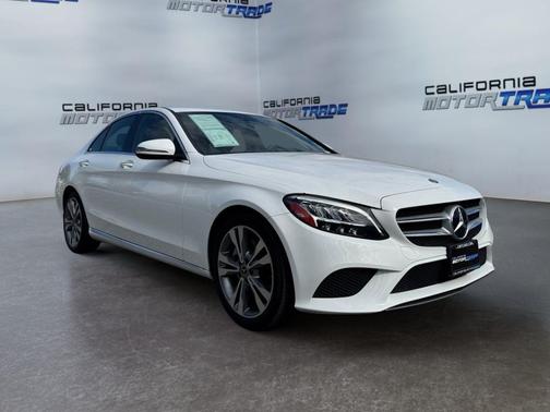 Polar White 2019 Mercedes-Benz C-Class Sedan
