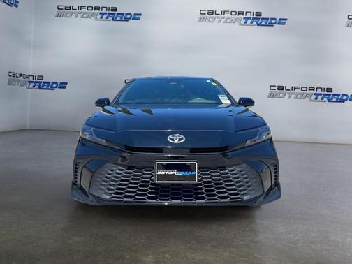 Midnight Black Metallic 2025 Toyota Camry SE